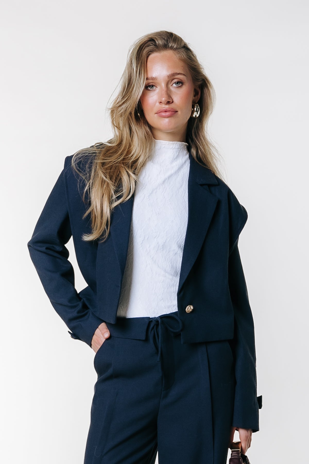 Beau Marine Blazer | Deep blue
