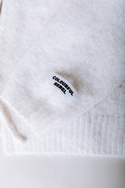 Hazel Bow Knit | Sand