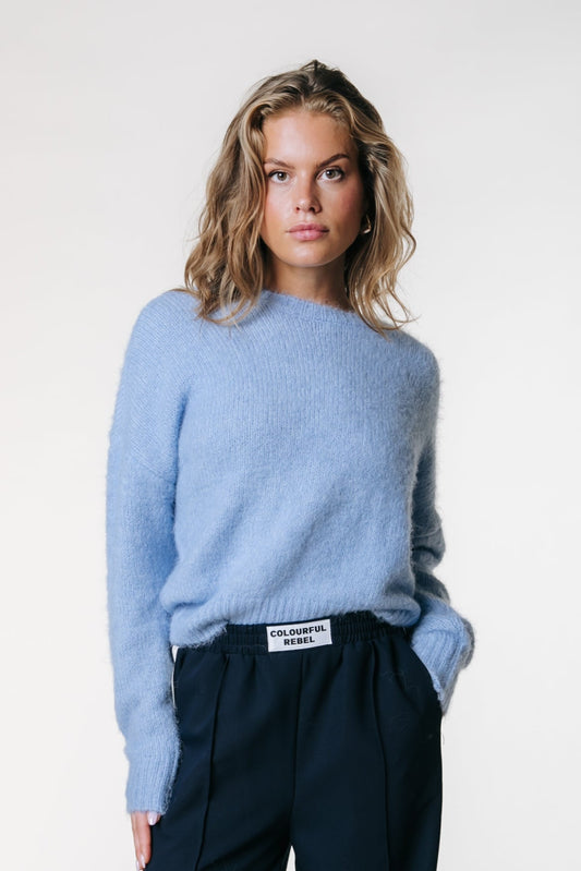 Olivia Knit | Ice Blue