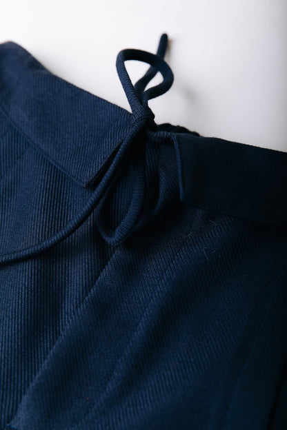 Giala Slouchy Pant | Deep blue