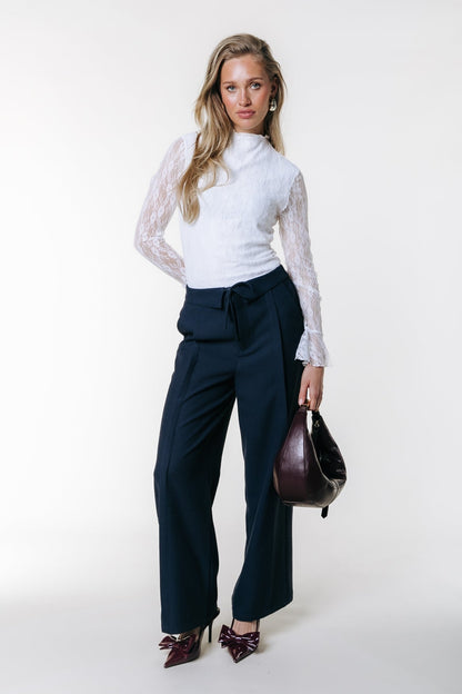 Giala Slouchy Pant | Deep blue