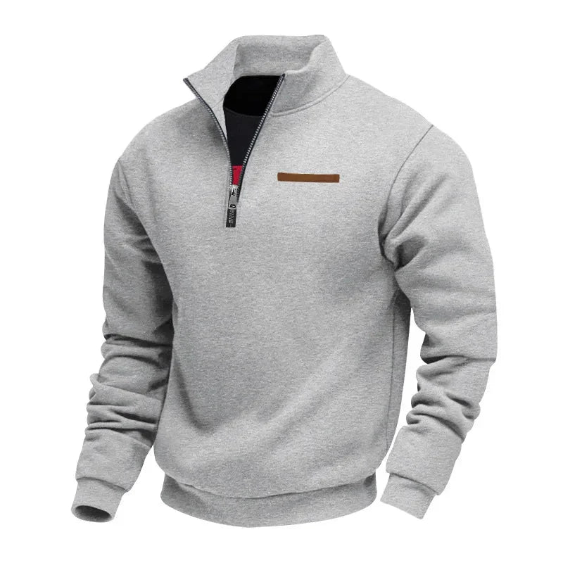 VAN LOREN MODE™ - Casual fleece sweatshirt voor heren