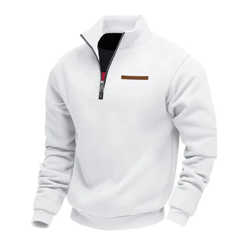VAN LOREN MODE™ - Casual fleece sweatshirt voor heren