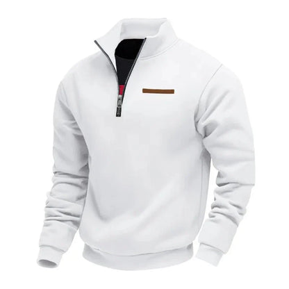 VAN LOREN MODE™ - Casual fleece sweatshirt voor heren