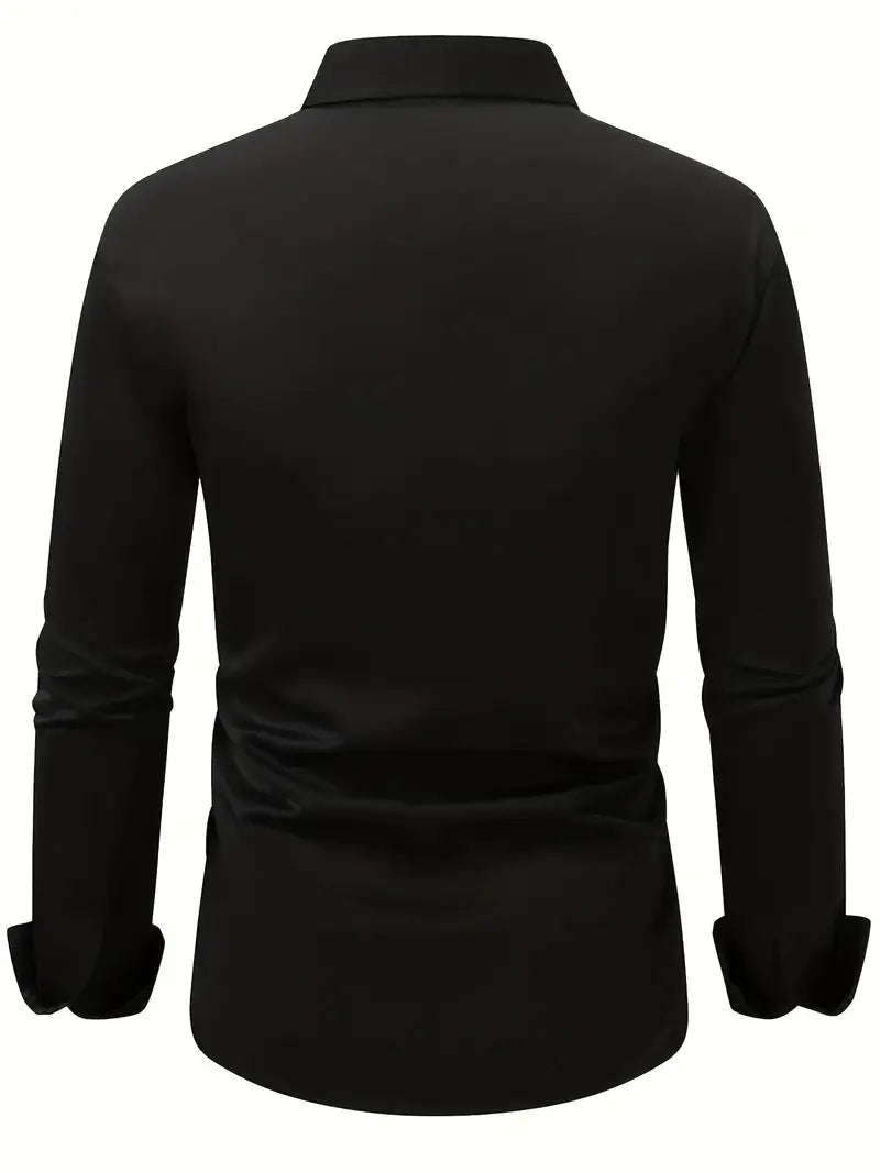Slim Fit Overhemd met Luxe Uitstraling