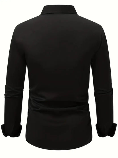 Slim Fit Overhemd met Luxe Uitstraling
