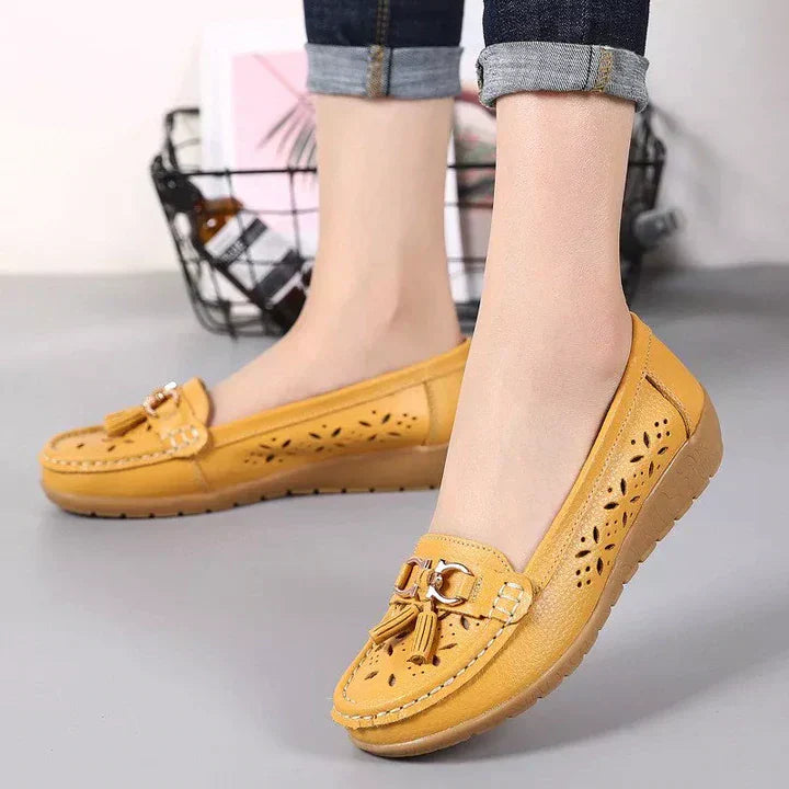 Livia | Elegante en Ademend Mocassins