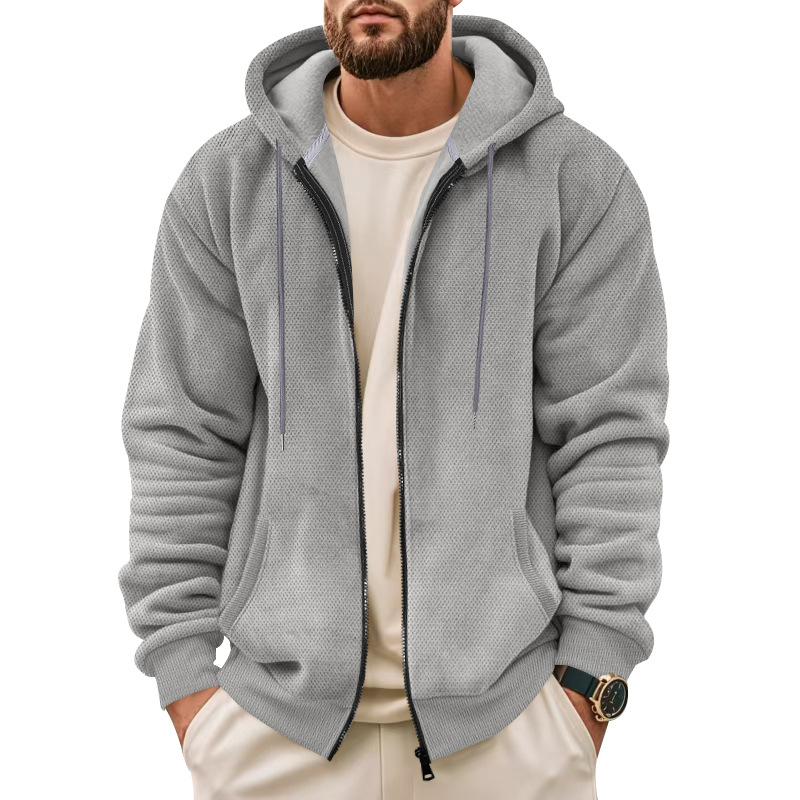 Davide™ | Felpa Zip Testurizzata