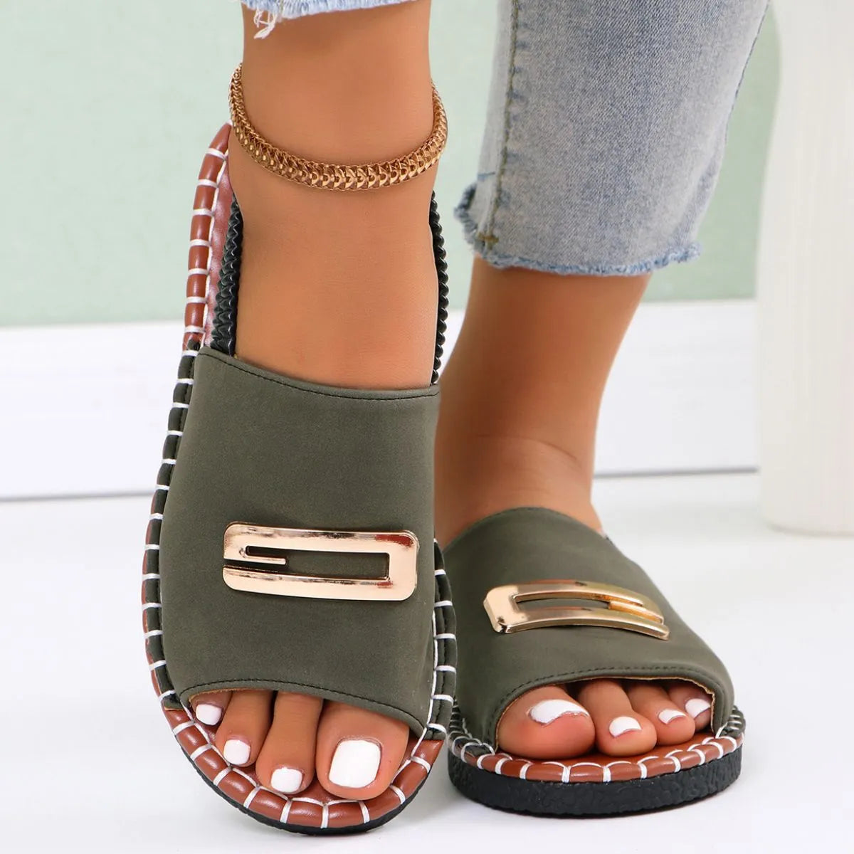 MARCELLA | Elegante Platte Sandalen met Dagelijks Comfort en Tijdloze Stijl