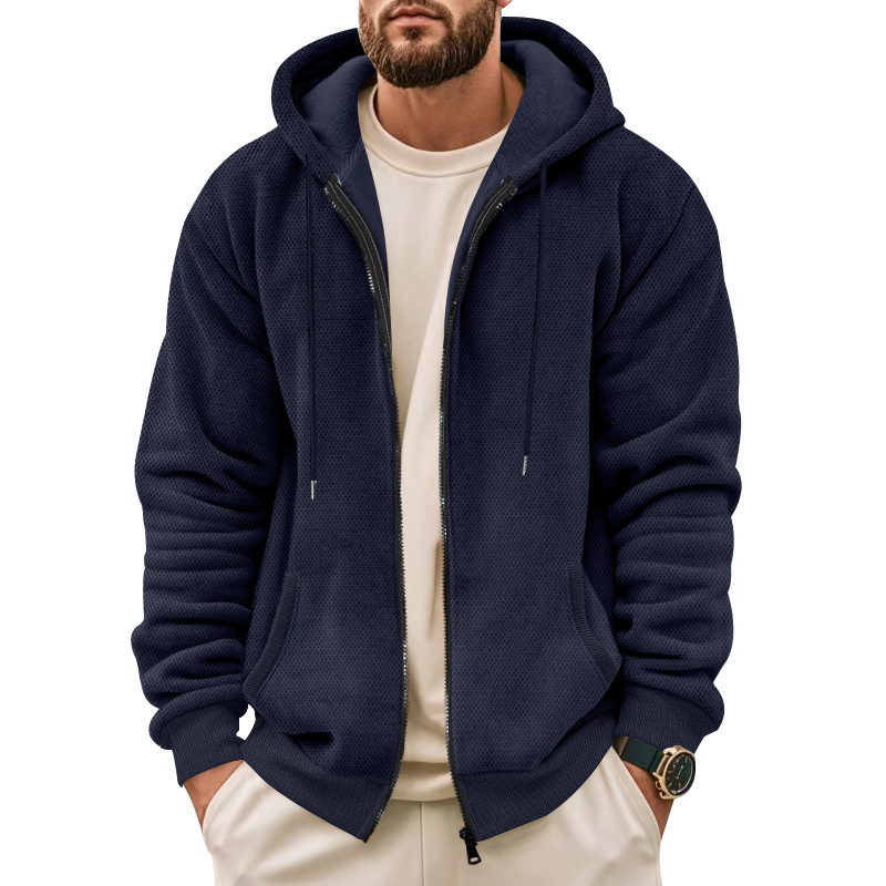 Davide™ | Felpa Zip Testurizzata