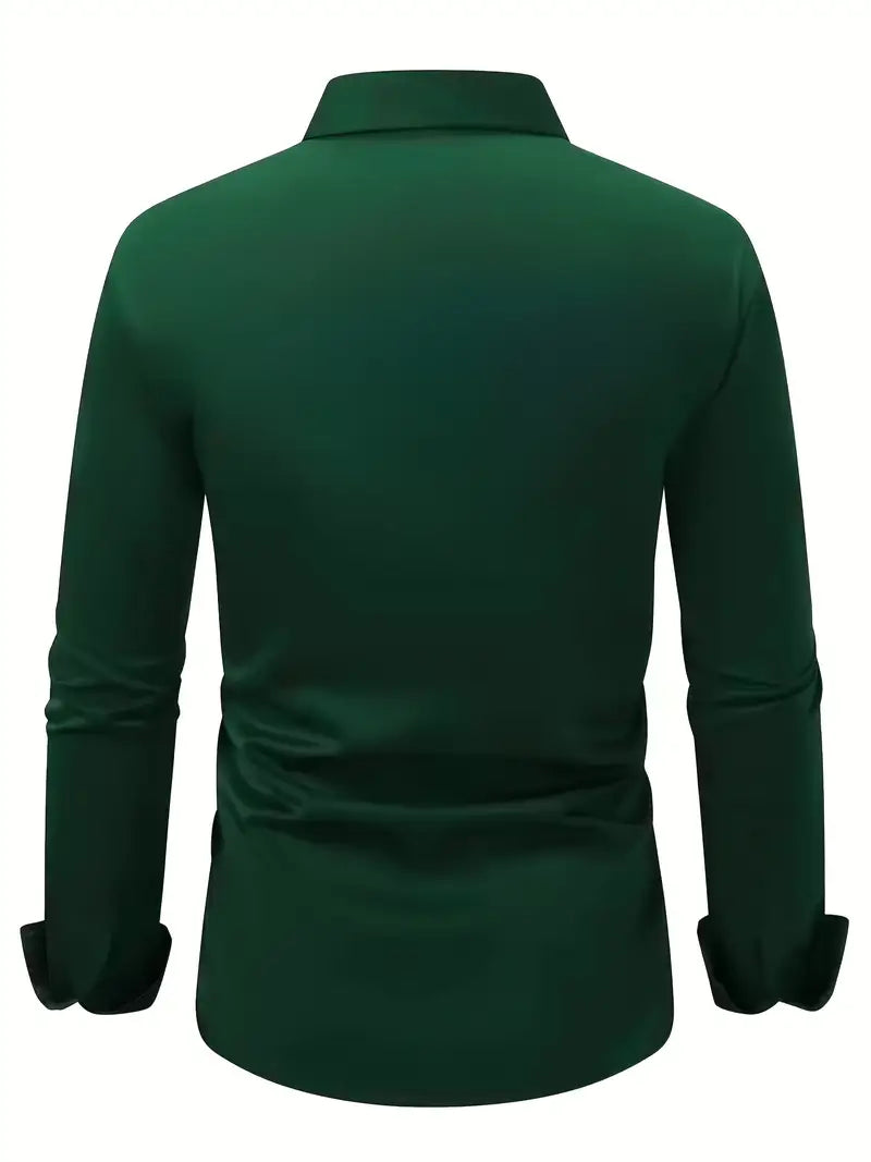 Slim Fit Overhemd met Luxe Uitstraling
