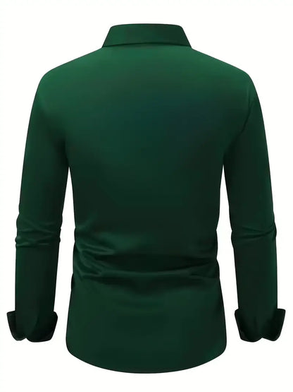 Slim Fit Overhemd met Luxe Uitstraling