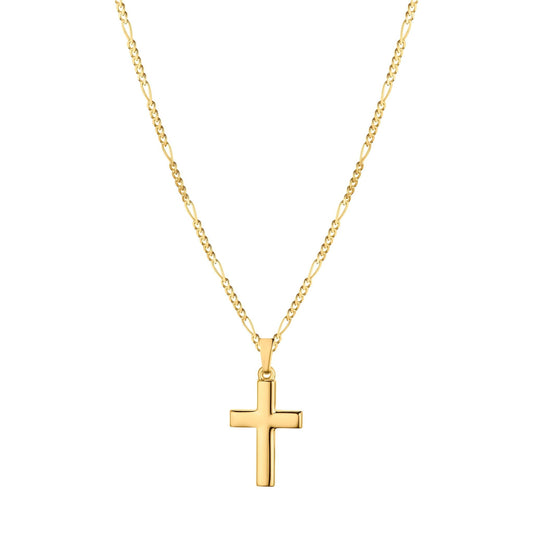KRUIS KETTING 333 GOUD