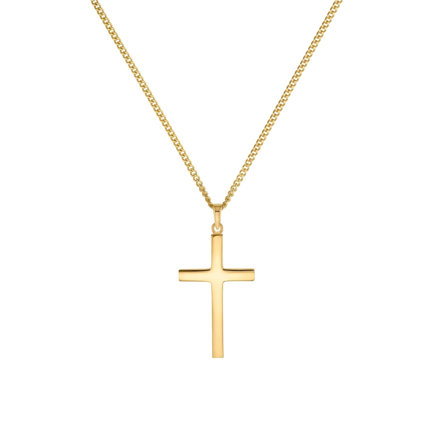 KRUIS MASSIEF COLLIER 585 GOUD