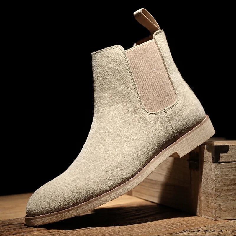 Bradley | Suède Chelsea Boots