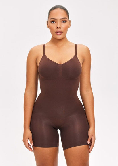 SmoothingSeamless Open-Back Bodysuit