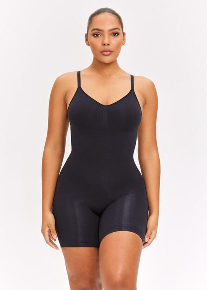 SmoothingSeamless Open-Back Bodysuit