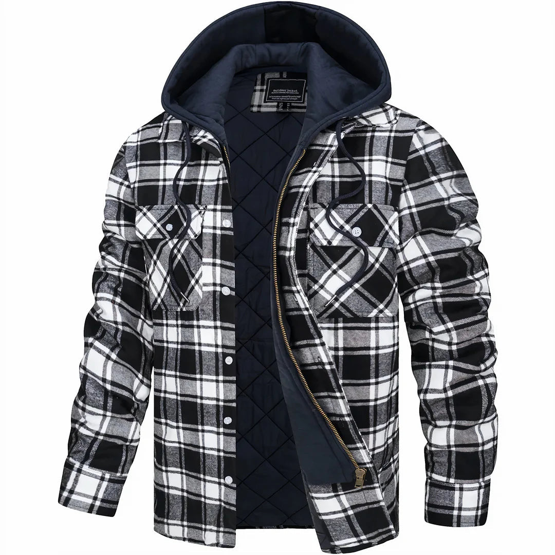 Warme Heren Jas van Premium Wolmix
