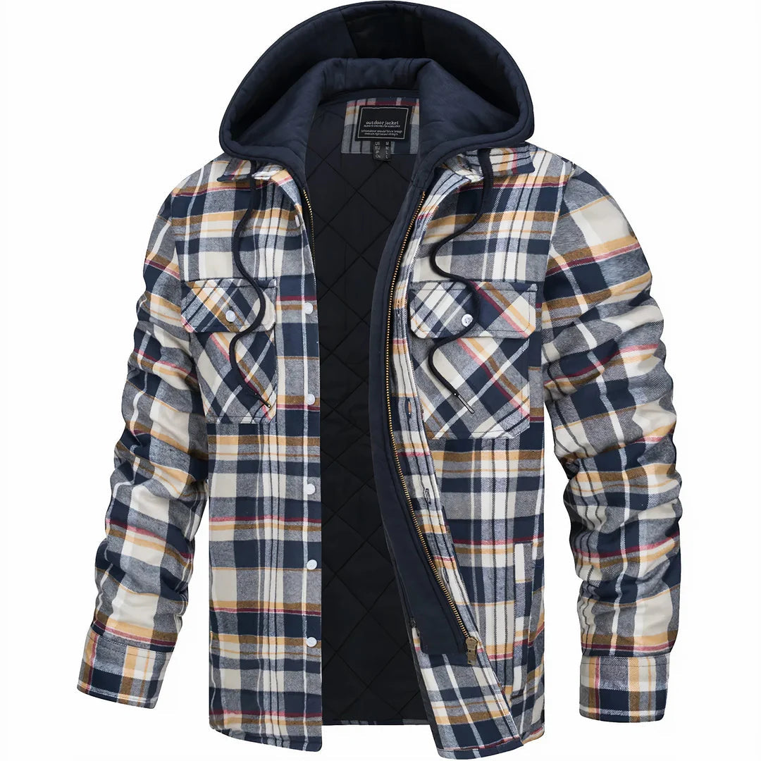 Warme Heren Jas van Premium Wolmix