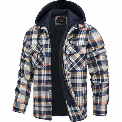 Warme Heren Jas van Premium Wolmix
