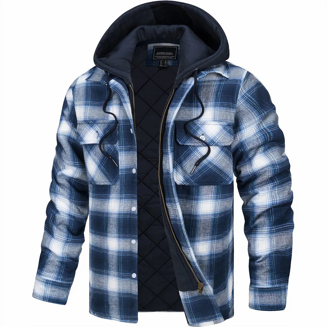 Warme Heren Jas van Premium Wolmix