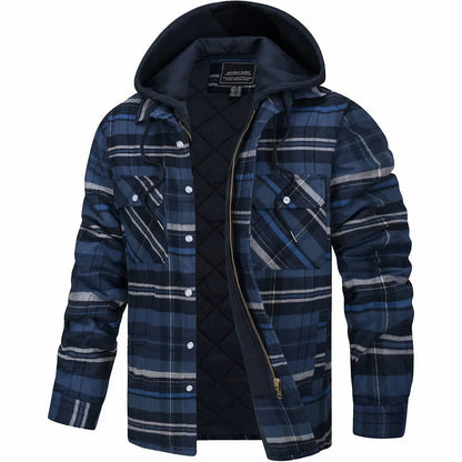 Warme Heren Jas van Premium Wolmix