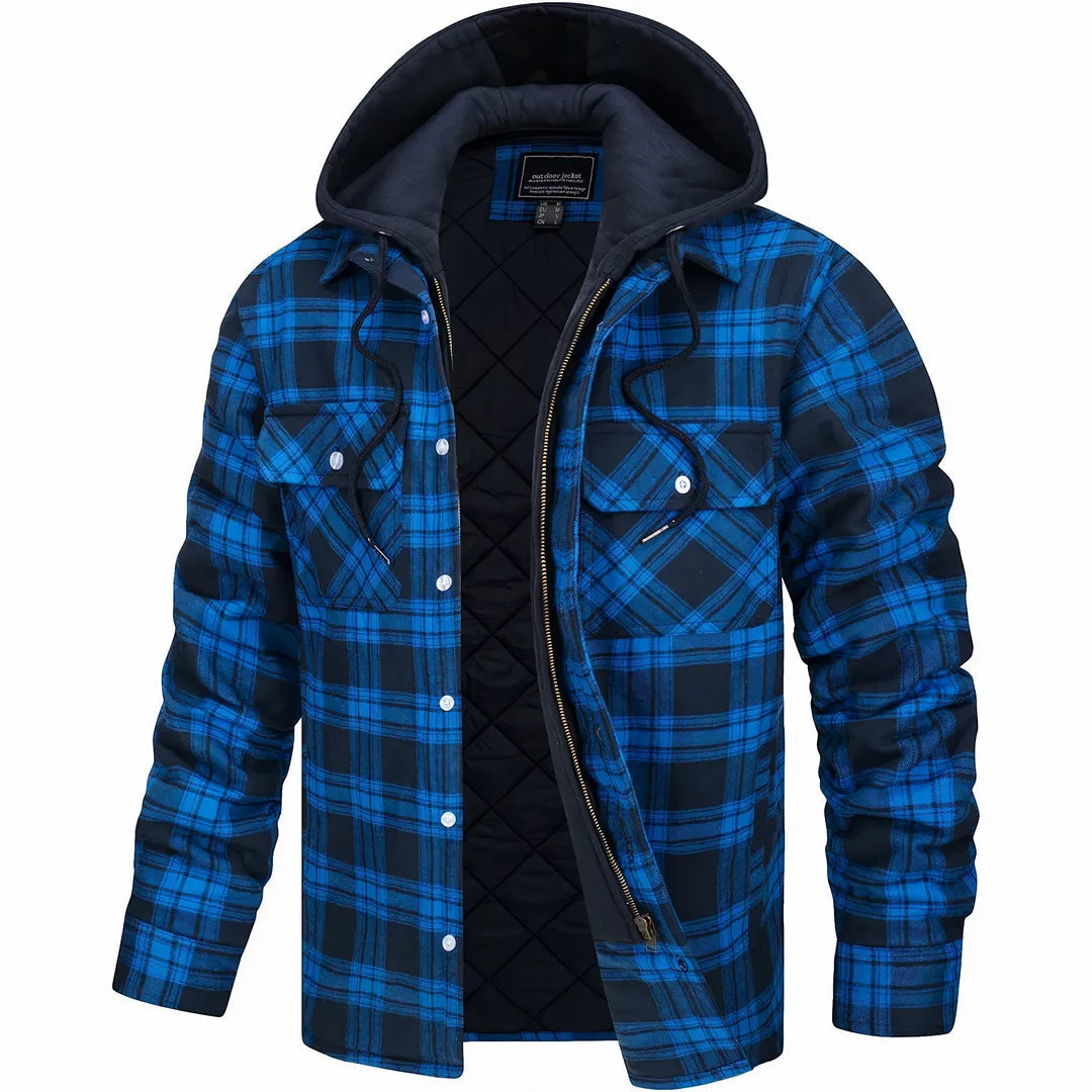 Warme Heren Jas van Premium Wolmix