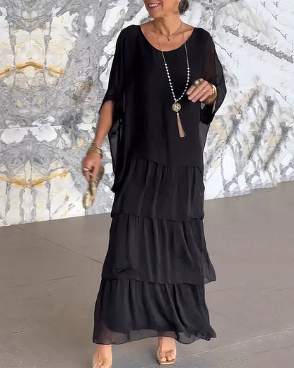 Caroline | Elegante Maxi Jurk Comfortabel voor Alle Gelegenheden