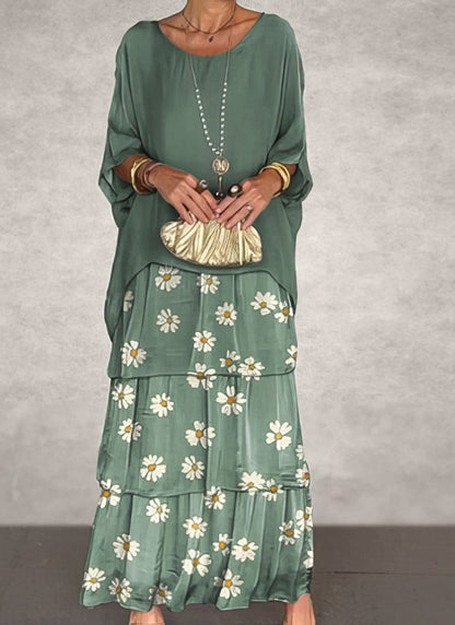 Caroline | Elegante Maxi Jurk Comfortabel voor Alle Gelegenheden