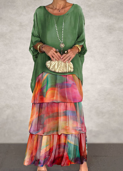 Caroline | Elegante Maxi Jurk Comfortabel voor Alle Gelegenheden