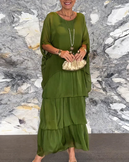 Caroline | Elegante Maxi Jurk Comfortabel voor Alle Gelegenheden